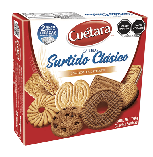 Imagen de Galleta surtidas Cuétara Surtido Clásico 720g