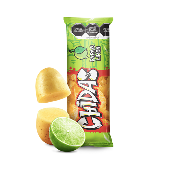 Imagen de Papas fritas sabor limón Gonac Botanonas Chidas 85g