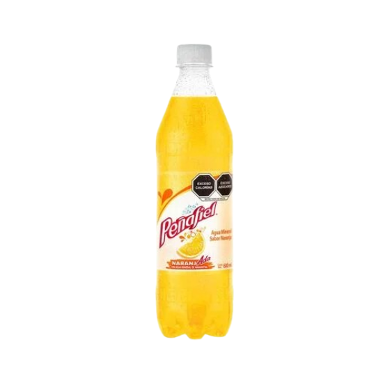 Imagen de Agua mineral Peñafiel naranjada 600ml