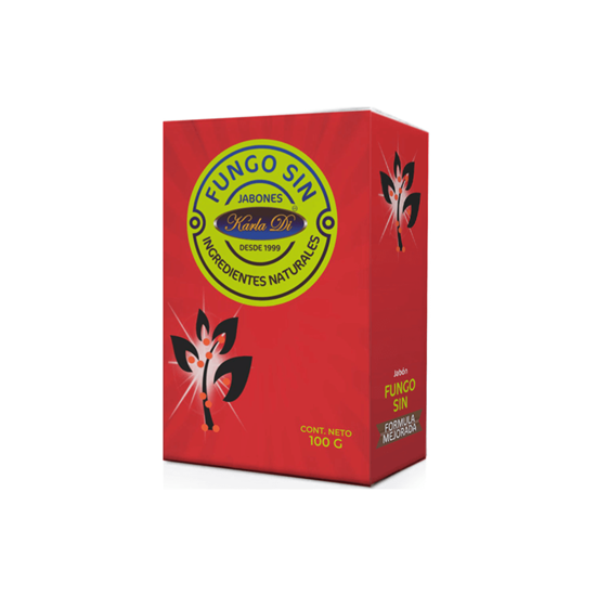 Imagen de Jabón con ingredientes naturales para piel con grietas y comezón Karla Di Fungo Sin 100g
