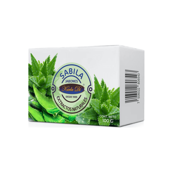 Imagen de Jabón con extractos naturales hidratante y suavizante Karla Di Sábila 100g