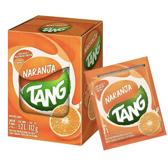 Imagen de Tang sabor naranja caja con 8 sobres de 13g c/u