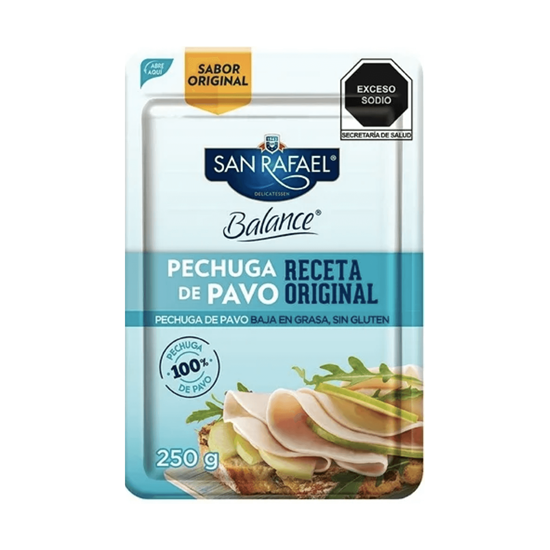 Imagen de Pechuga de pavo Balance San Rafael 250g