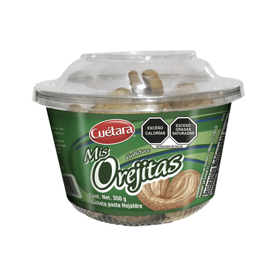Imagen de Galleta pasta hojaldre Cuétara Orejitas 350g