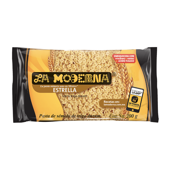 Imagen de Pasta estrella La Moderna 200g