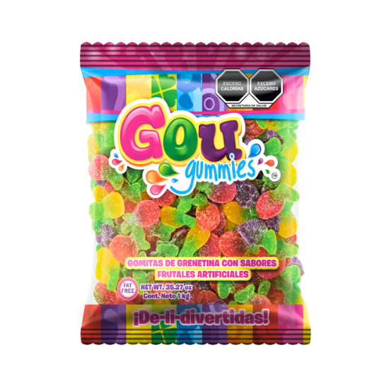 Imagen de Gomitas de frutas Gou Gummies 1kg