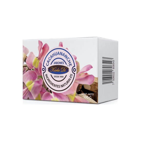Imagen de Jabón con ingredientes naturales para reducir la caída del cabello Karla Di Cacahuananche 100g