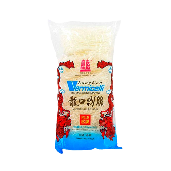 Imagen de Fideo chino de soya Vermicelli Longkou 250g