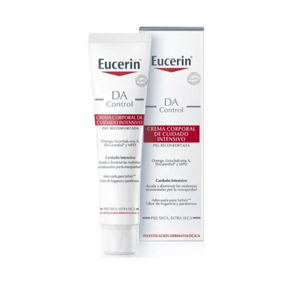 Imagen de Crema corporal de cuidado intensivo para piel seca, extra seca Eucerin DA Control Piel Reconfortada 40ml