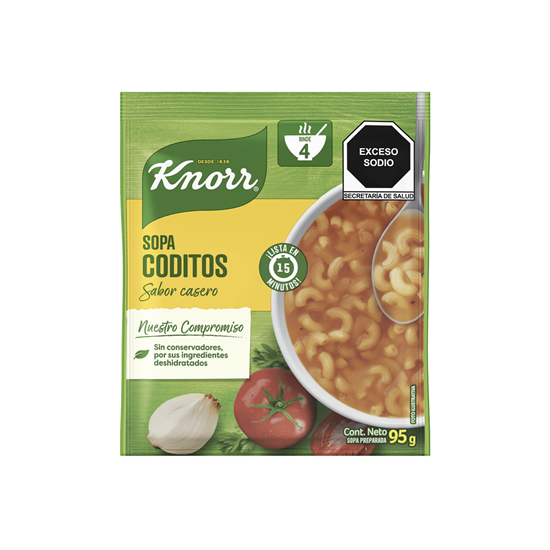 Imagen de Sopa preparada Knorr Coditos 95g