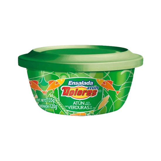 Imagen de Ensalada de atún Dolores con verduras en agua 135g