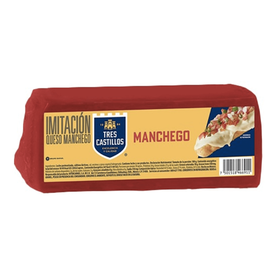 Imagen de Queso imitación manchego Tres Castillos 1kg