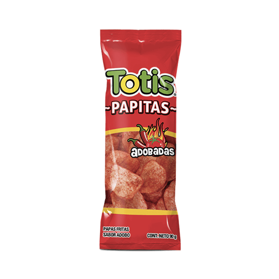 Imagen de Papas fritas sabor adobo Totis Papitas Adobadas 90g