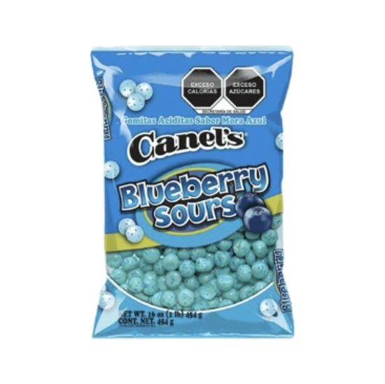 Imagen de Gomitas aciditas sabor mora azul Canel's Blueberry Sours 454g