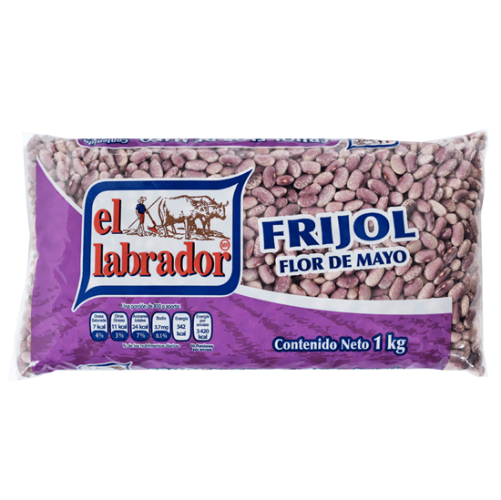 Imagen de Frijol flor de mayo El Labrador 1kg