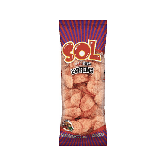 Imagen de Papa frita sabor extra chile y limón Sol Tubi-Papa Extrema 100g