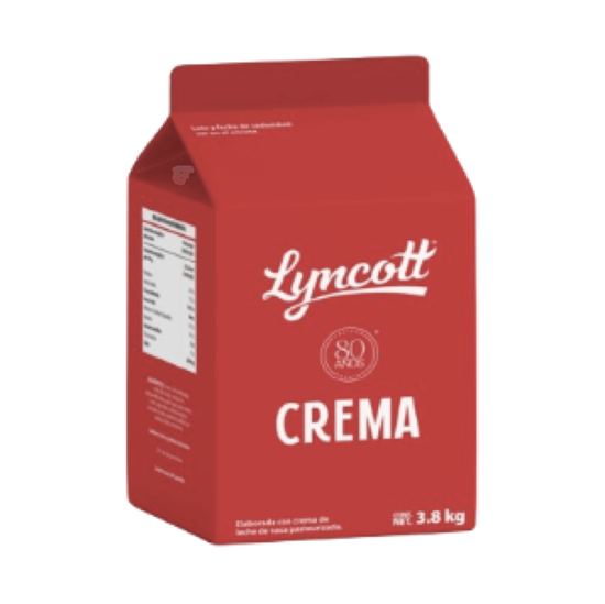 Imagen de Crema para batir con grasa vegetal Lyncott 3.8L