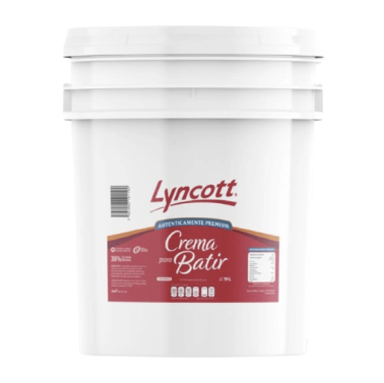 Imagen de Crema para batir con grasa vegetal Lyncott 19L