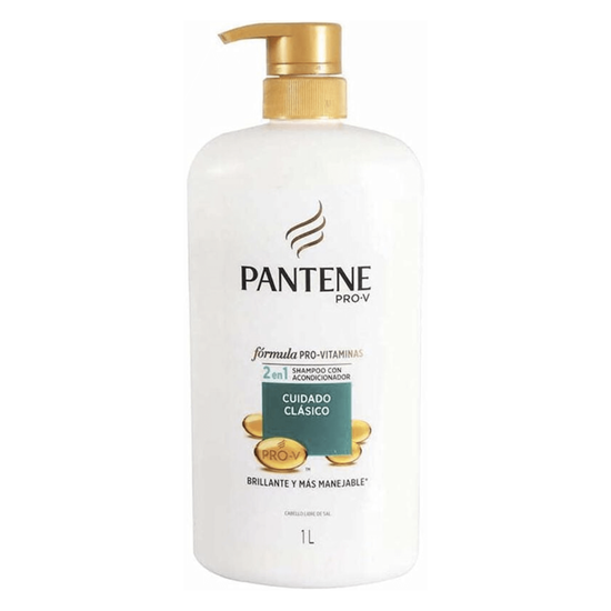 Imagen de Shampoo Pantene Pro-v Cuidado Clásico 1L