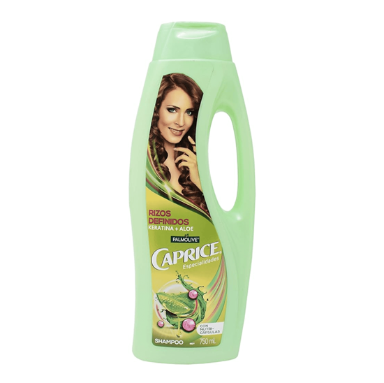 Imagen de Shampoo con keratina + aloe Palmolive Caprice Especialidades Rizos Definidos 750ml