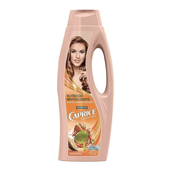 Imagen de Shampoo con aceites + hidra-cápsulas Palmolive Caprice Especialidades Nutrición Revitalizante 750ml