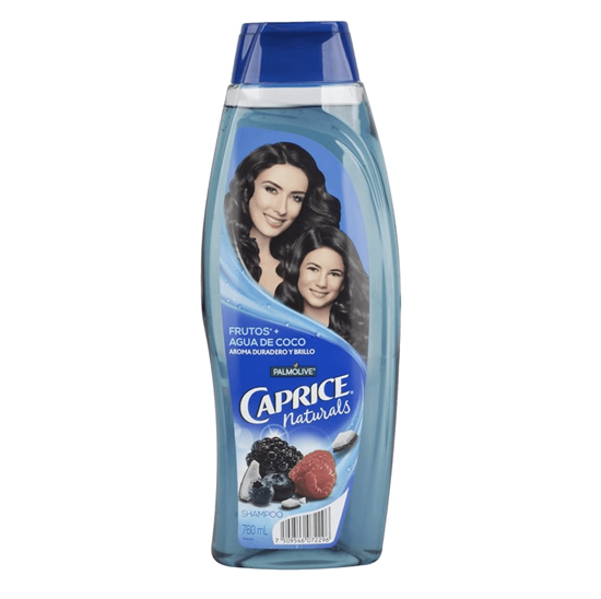 Imagen de Shampoo con frutos y agua de coco Palmolive Caprice Naturals Aroma Duradero y Brillo 760ml