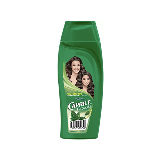 Imagen de Shampoo con aceite herbal Palmolive Caprice Naturals Aroma Duradero y Brillo 200ml