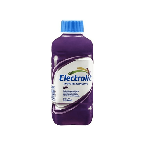 Imagen de Suero rehidratante Electrolit sabor uva 355ml
