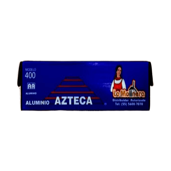 Imagen de Papel aluminio grueso modelo 400 Azteca en rollo 30cmx100m (1.4kg)