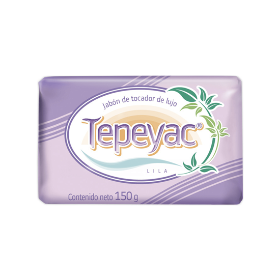 Imagen de Jabón de tocador de lujo color lila Tepeyac 150g