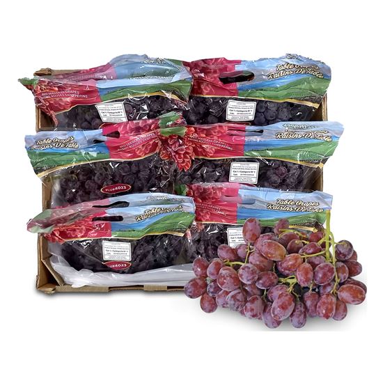Imagen de Uva roja sin semilla importada por caja (7kg aprox.)