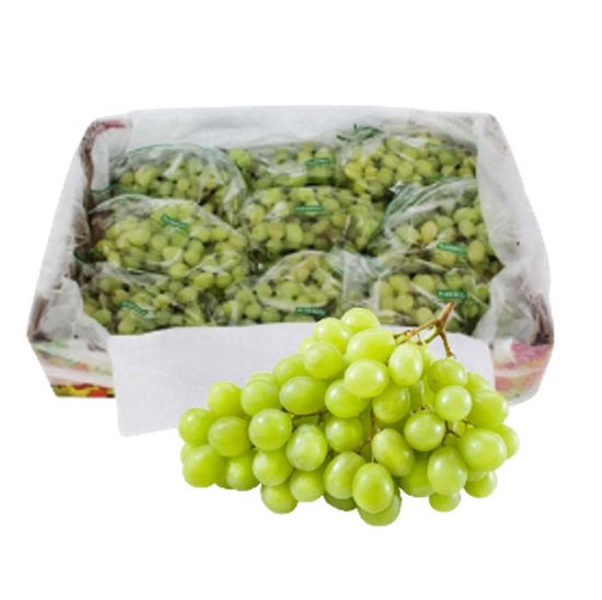Imagen de Uva verde importada premium sin semilla por caja (7kg aprox.)