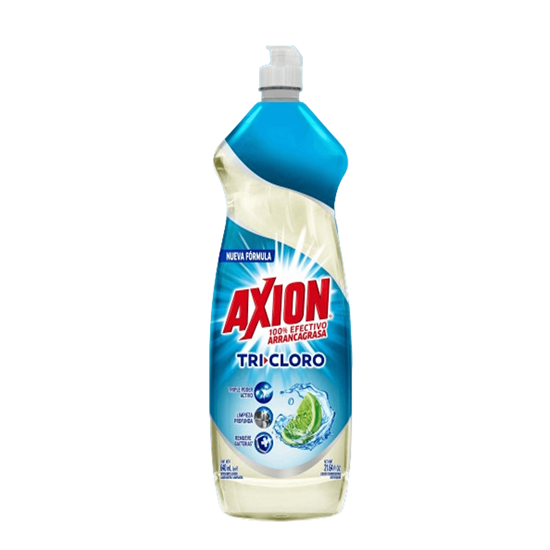 Imagen de Lavatrastes líquido Axion Complete tricloro 640ml