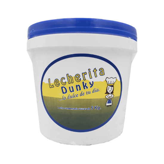 Imagen de Leche condensada Lecherita Dunky cubeta 5kg