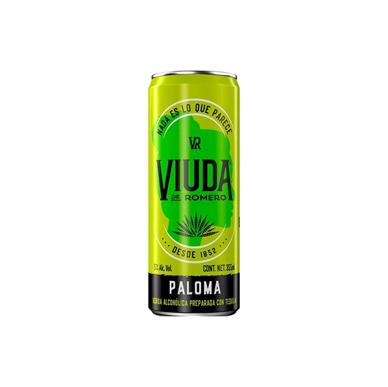 Imagen de Bebida alcohólica preparada con tequila Viuda de Romero Paloma 355ml
