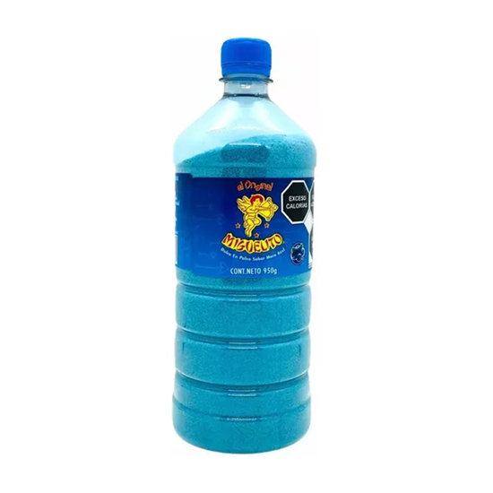 Imagen de Dulce en polvo sabor mora azul Miguelito botella 950g