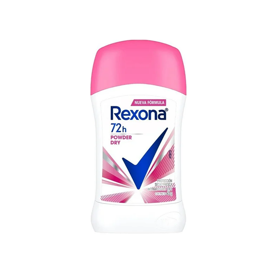 Imagen de Antitranspirante en barra para dama powder dry Rexona Protección seca y fresca 45g