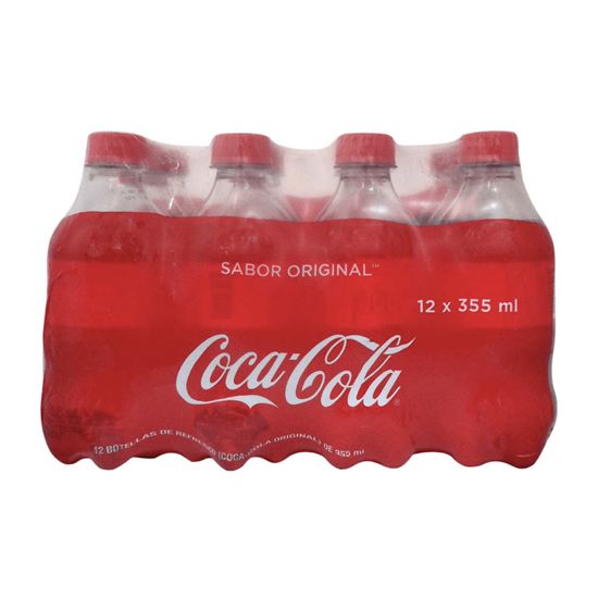 Imagen de Refresco Coca-Cola paquete con 12 botellas de 355ml c/u