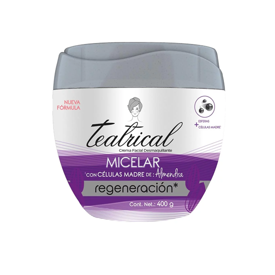 Imagen de Crema facial Teatrical micelar 400 g