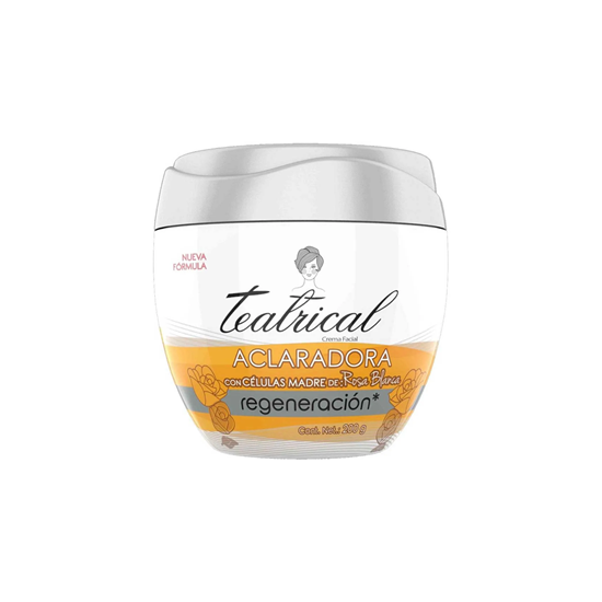 Imagen de Crema facial Teatrical aclaradora 200g