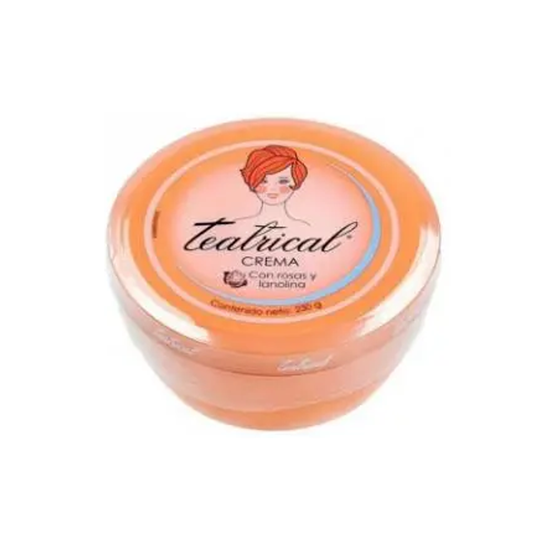Imagen de Crema Teatrical con rosas y lanolina 230g