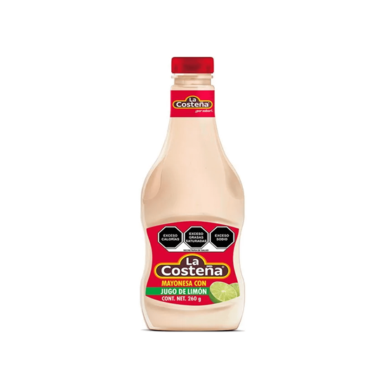 Imagen de Mayonesa con jugo de limón squeeze La Costeña 260gr