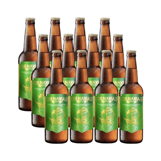 Imagen de Cerveza artesanal mexicana Imperial India Pale Ale Tornaviaje pack de 12 botellas de 355ml c/u