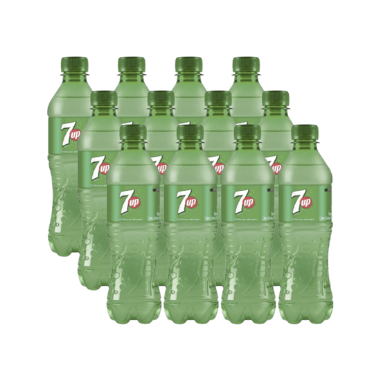 Imagen de Refresco sabor lima-limón 7 Up paquete con 12 botellas de 400ml c/u