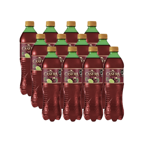 Imagen de Refresco Sangría Casera paquete con 12 botellas de 400ml c/u
