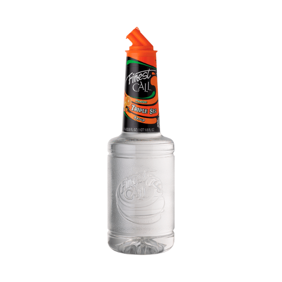 Imagen de Jarabe concentrado premium para bebidas sabor naranja Triple Sec Finest Call Syrup 1L
