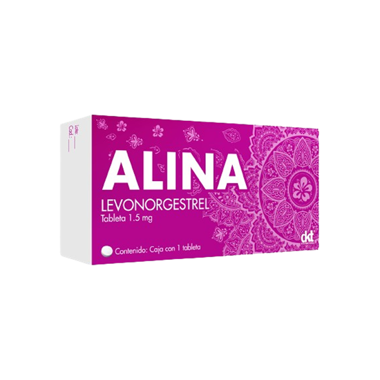 Imagen de Alina (levonorgestrel 1.5mg) 1 tableta