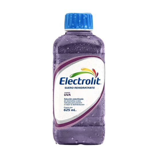 Imagen de Suero rehidratante Electrolit sabor uva 625ml
