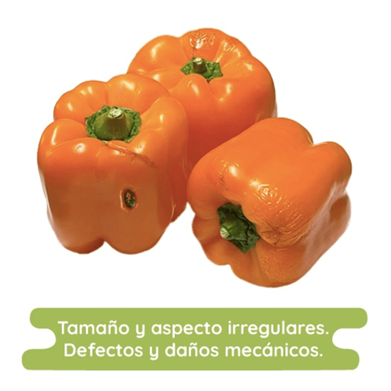 Imagen de Pimiento morrón naranja económico