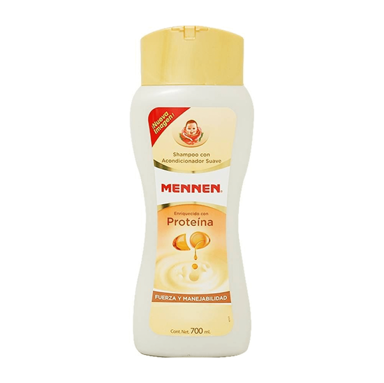 Imagen de Shampoo enriquecido con proteína Mennen fuerza y manejabilidad 700ml